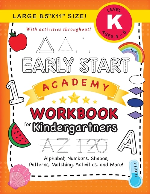 Couverture_Early Start Academy Workbook for Kindergartners