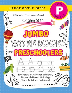 Front cover_The Rising Star Jumbo Workbook for Preschoolers