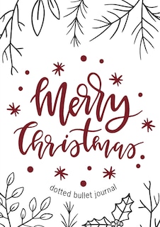 Couverture_Merry Christmas Dotted Bullet Journal