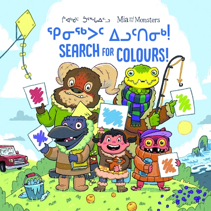 Mia And The Monsters Search For Colours: Bilingual Inuktitut And English Edition