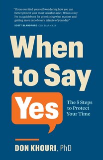 Front cover_When To Say Yes