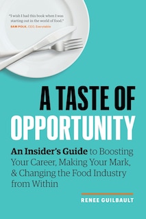 Front cover_A Taste of Opportunity