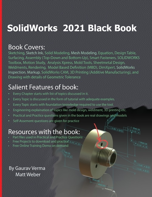 Front cover_SolidWorks 2021 Black Book