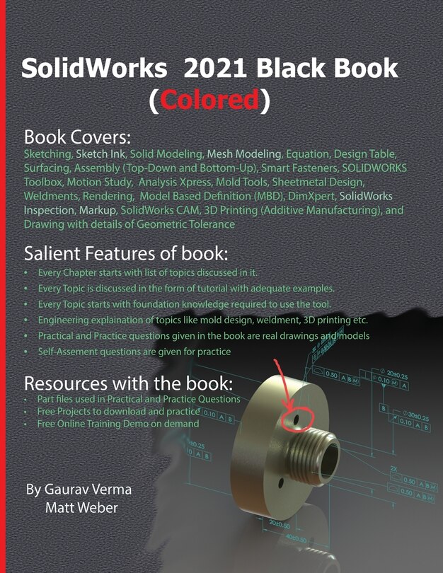 Front cover_SolidWorks 2021 Black Book (Colored)