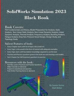 Front cover_SolidWorks Simulation 2023 Black Book