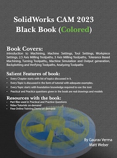 Front cover_SolidWorks CAM 2023 Black Book