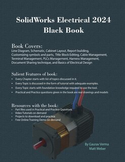 Couverture_SolidWorks Electrical 2024 Black Book