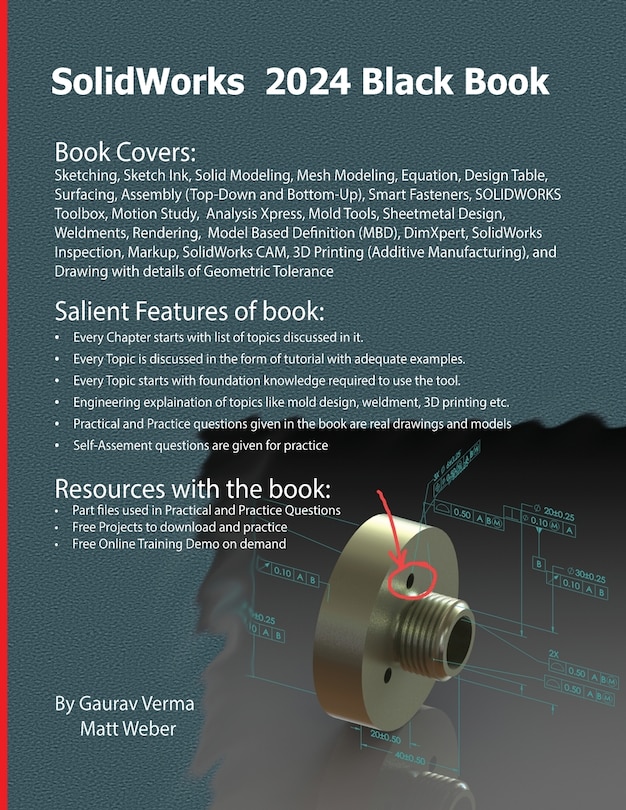 Front cover_SolidWorks 2024 Black Book