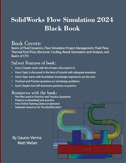 Couverture_SolidWorks Flow Simulation 2024 Black Book