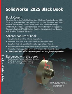 Front cover_SolidWorks 2025 Black Book