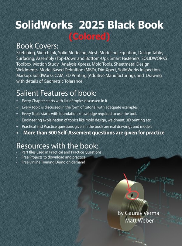 Couverture_SolidWorks 2025 Black Book