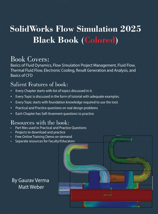 Front cover_SolidWorks Flow Simulation 2025 Black Book