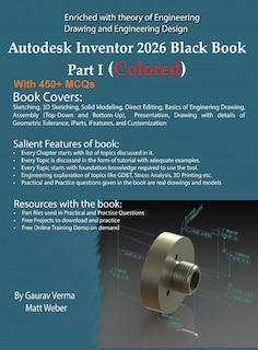 Couverture_Autodesk Inventor 2026 Black Book Part I