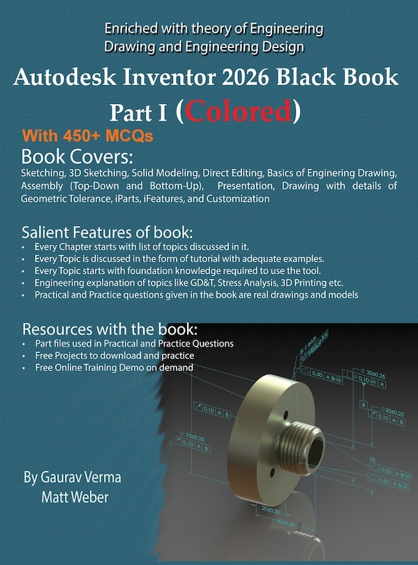 Couverture_Autodesk Inventor 2026 Black Book Part I