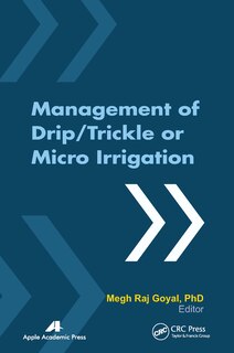 Front cover_Management Of Drip/trickle Or Micro Irrigation