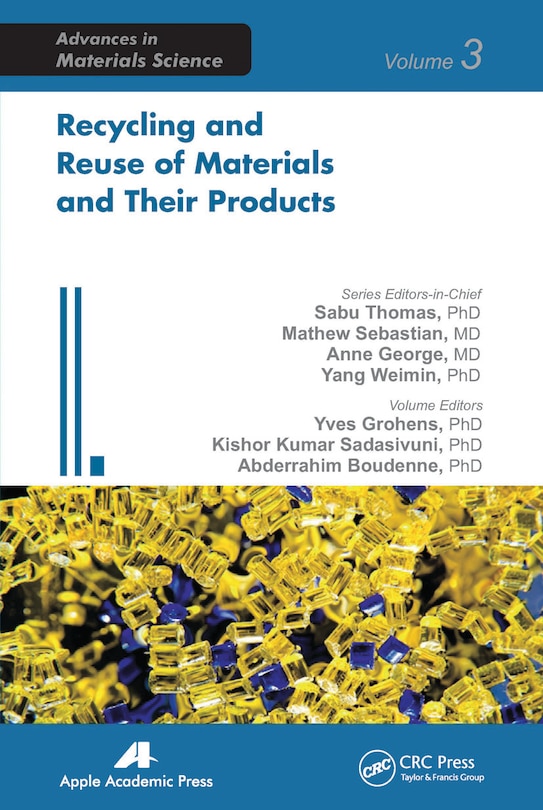 Front cover_Recycling And Reuse Of Materials And Their Products