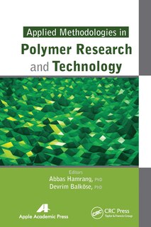 Couverture_Applied Methodologies In Polymer Research And Technology