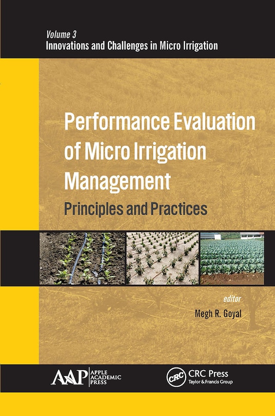 Couverture_Performance Evaluation Of Micro Irrigation Management