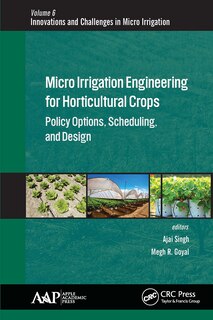 Couverture_Micro Irrigation Engineering For Horticultural Crops