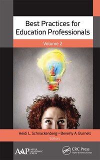 Couverture_Best Practices for Education Professionals, Volume Two