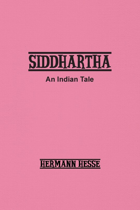 Front cover_Siddhartha