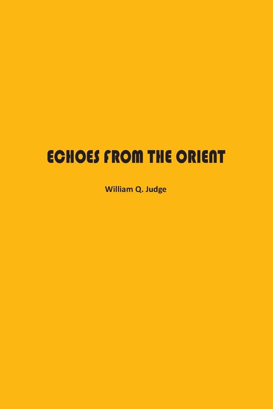 Couverture_Echoes from The Orient