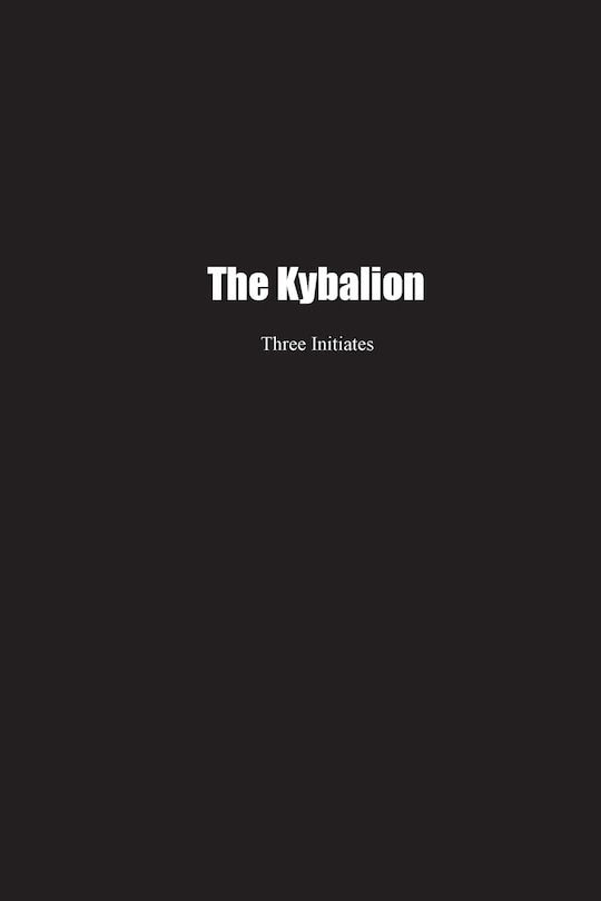 Front cover_The Kybalion