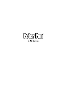 Front cover_Peter Pan