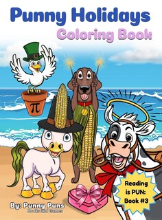 Couverture_Punny Holidays Coloring Book