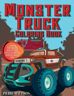 Front cover_Monster Truck Coloring Book