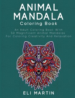 Front cover_Animal Mandala Coloring Book