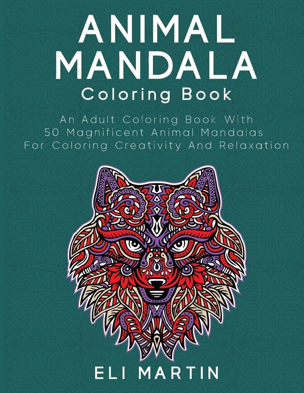 Front cover_Animal Mandala Coloring Book