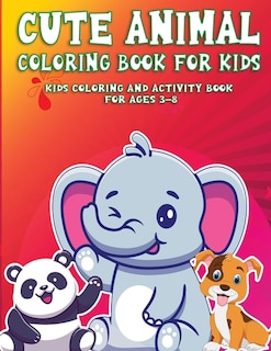 Couverture_Cute AnimalColoring Book For Kids