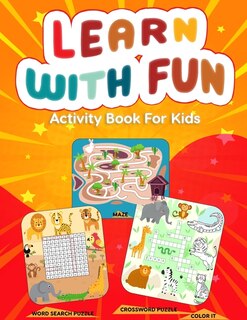 Couverture_Learn With Fun Activity Book For Kids