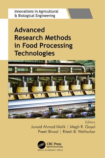 Couverture_Advanced Research Methods in Food Processing Technologies