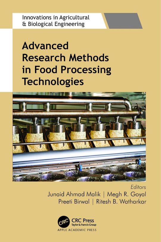Couverture_Advanced Research Methods in Food Processing Technologies