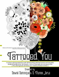 Couverture_Tattooed You, Adult Coloring Book