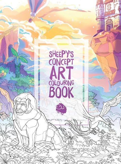 Couverture_MrSuicideSheep's Concept Art Colouring Book