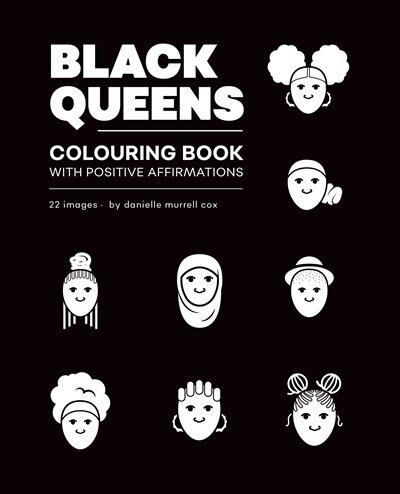Black Queens Colouring Book