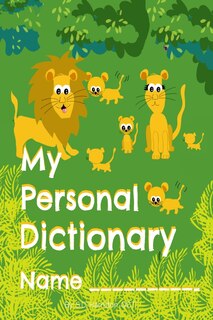 Front cover_My Personal Dictionary