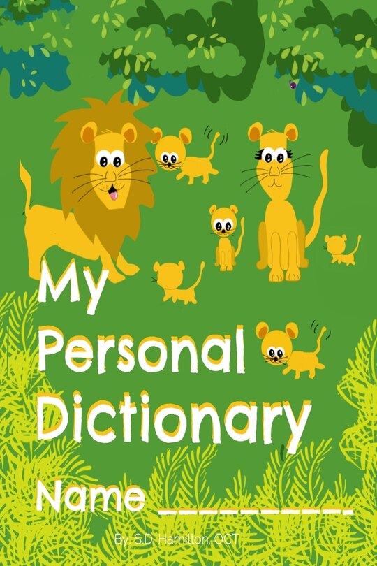 Front cover_My Personal Dictionary