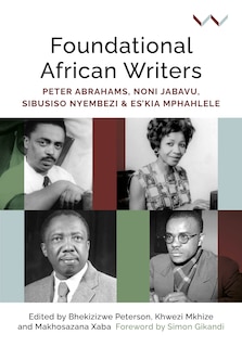 Front cover_Foundational African Writers