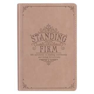 Couverture_Devotional Standing Firm Faux Leather