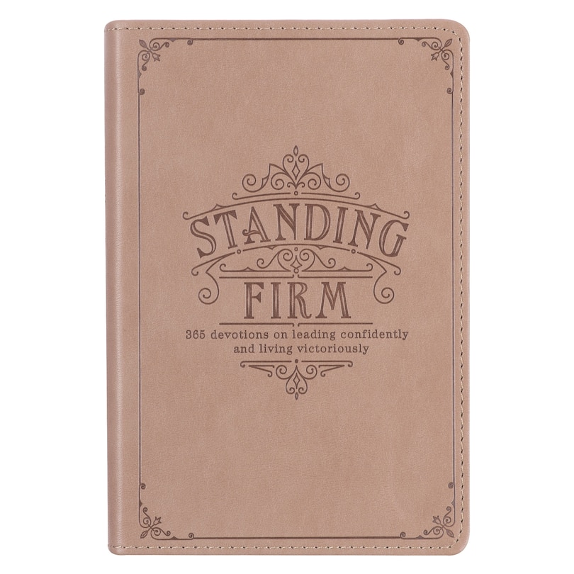 Couverture_Devotional Standing Firm Faux Leather