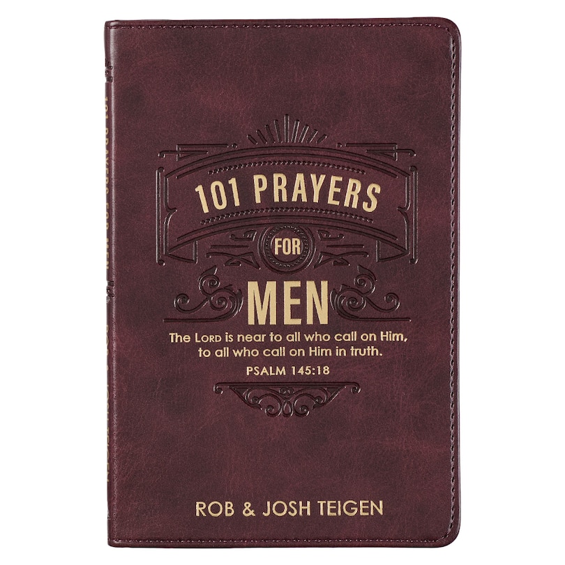 Couverture_101 Prayers for Men Faux Leather