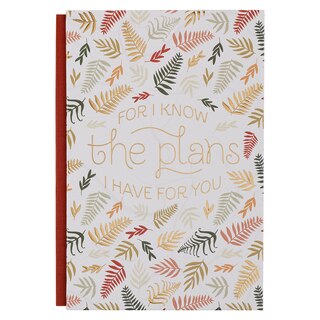 Front cover_Journal Hardcover For I Know the Plans Jer. 29:11