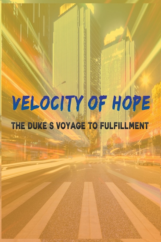 Front cover_Velocity of Hope