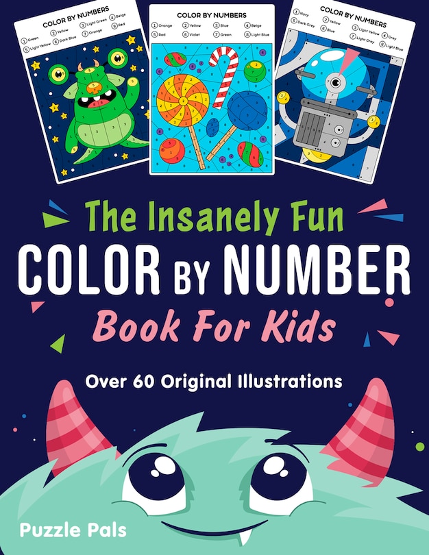 Couverture_The Insanely Fun Color By Number Book For Kids