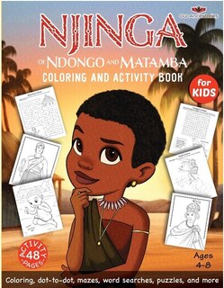 Front cover_Njinga Of Ndongo And Matamba Coloring And Activity Book