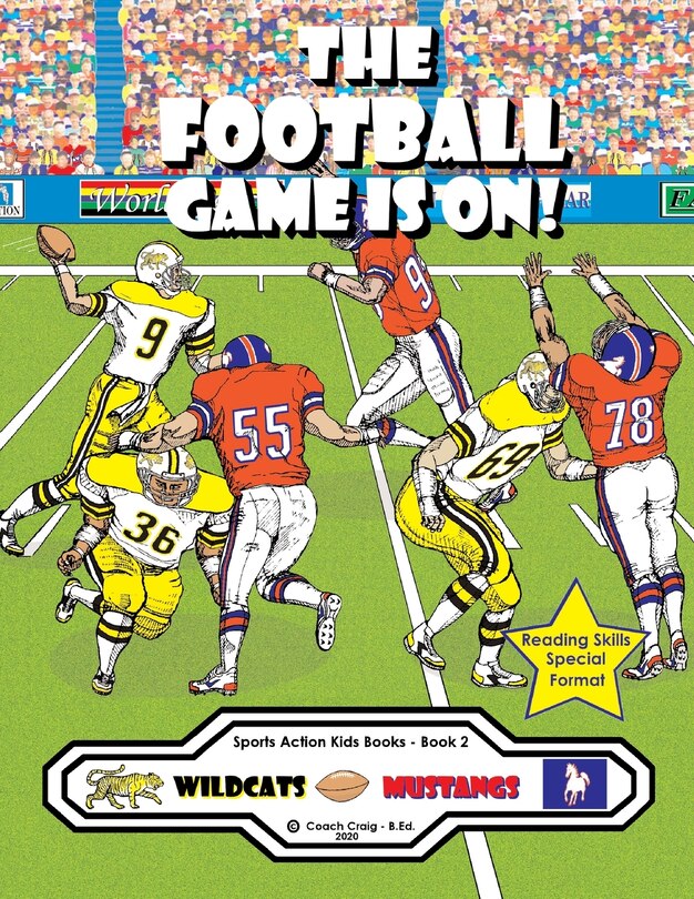 Front cover_The Football Game Is On!